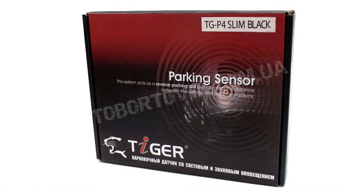 Парктроник Tiger TG-P4 Slim Black